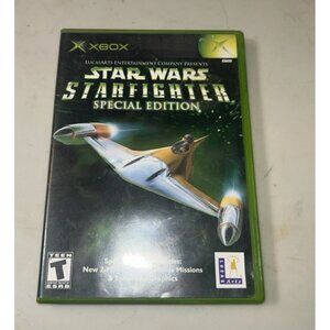 Star Wars: Starfighter Special Edition (Microsoft Xbox, 2001) In case Booklet